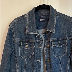 Jones New York Stretch Denim Jacket
